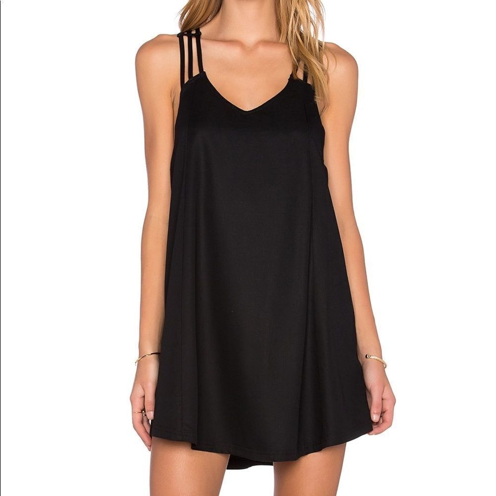 Express black strappy dress Size XS